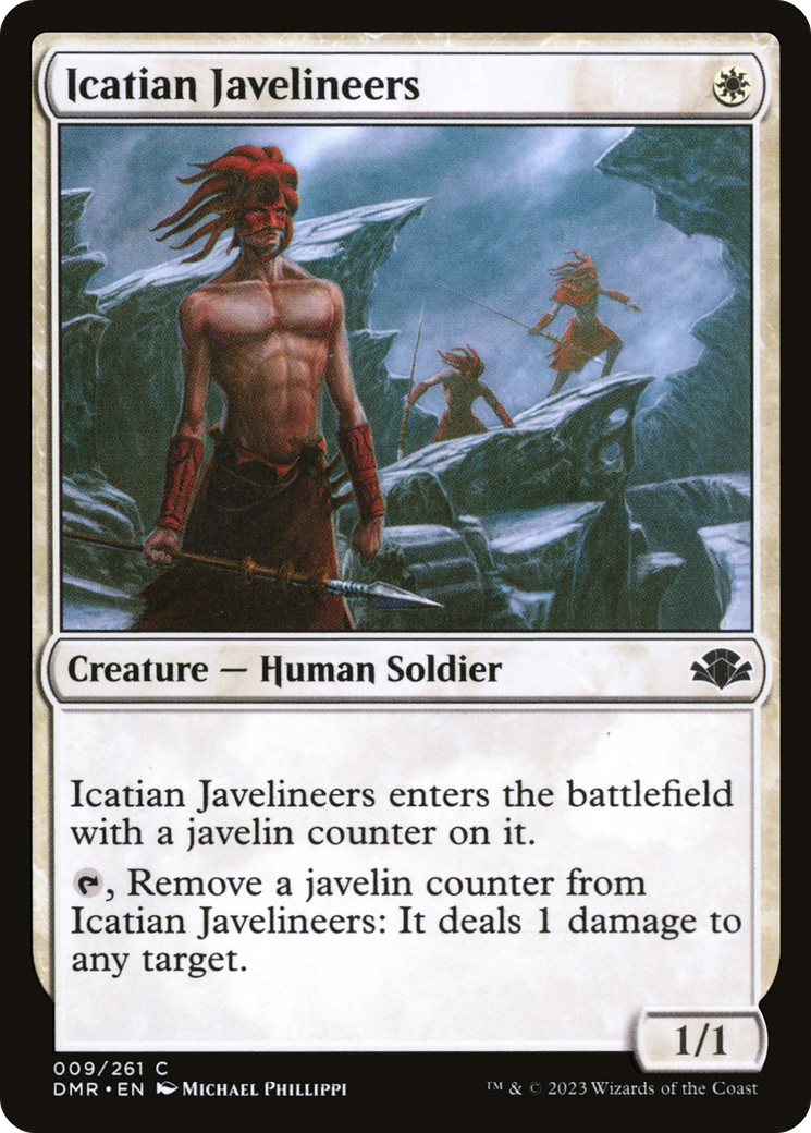 Image of Icatian Javelineers [Dominaria Remastered]
