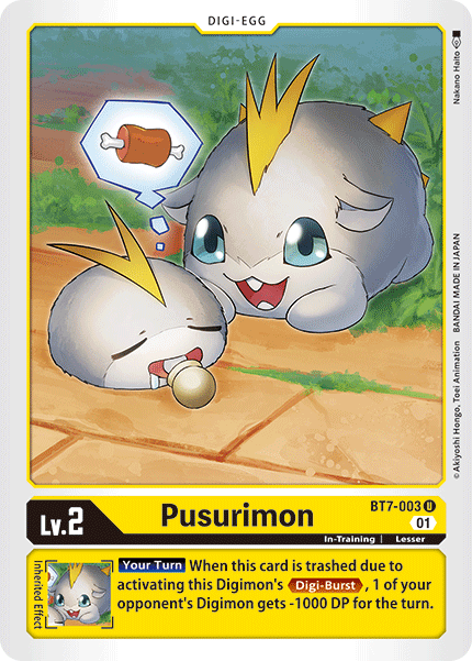 Image of Pusurimon [BT7-003] [Next Adventure]