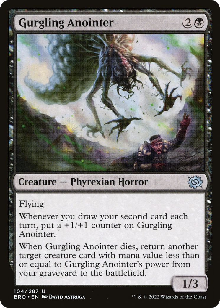 Image of Gurgling Anointer [The Brothers' War]
