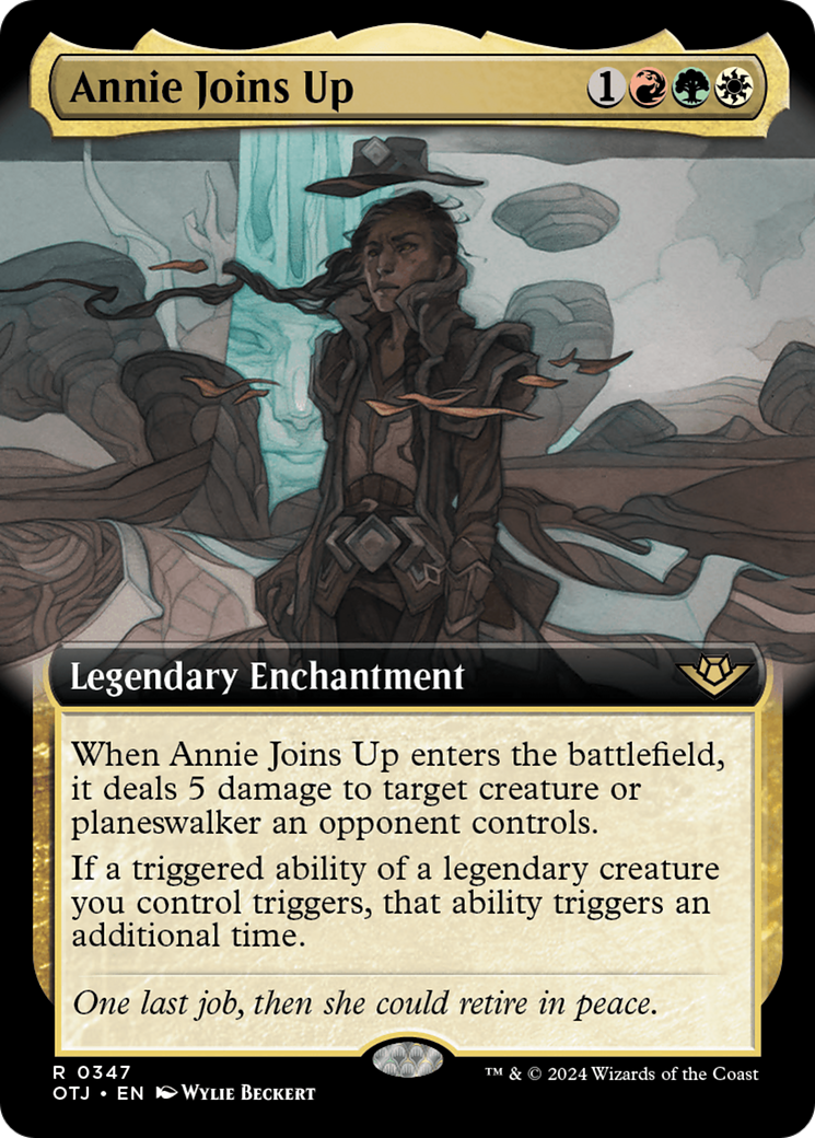 Image of Annie Joins Up (Extended Art) [Outlaws of Thunder Junction]