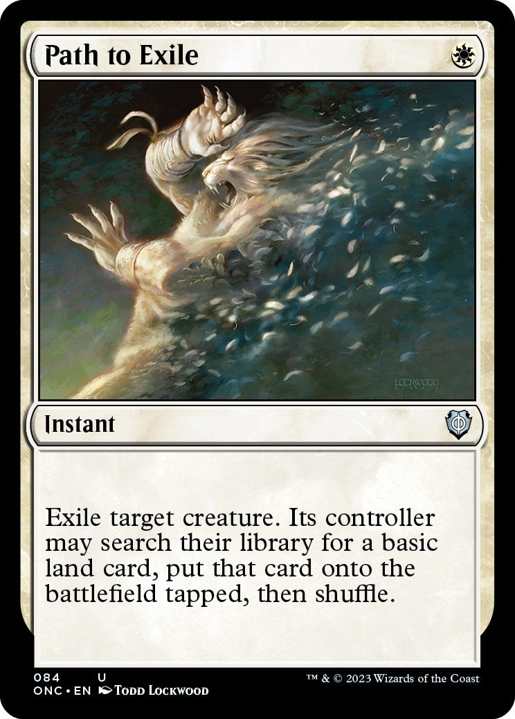 Image of Path to Exile [Phyrexia: All Will Be One Commander]