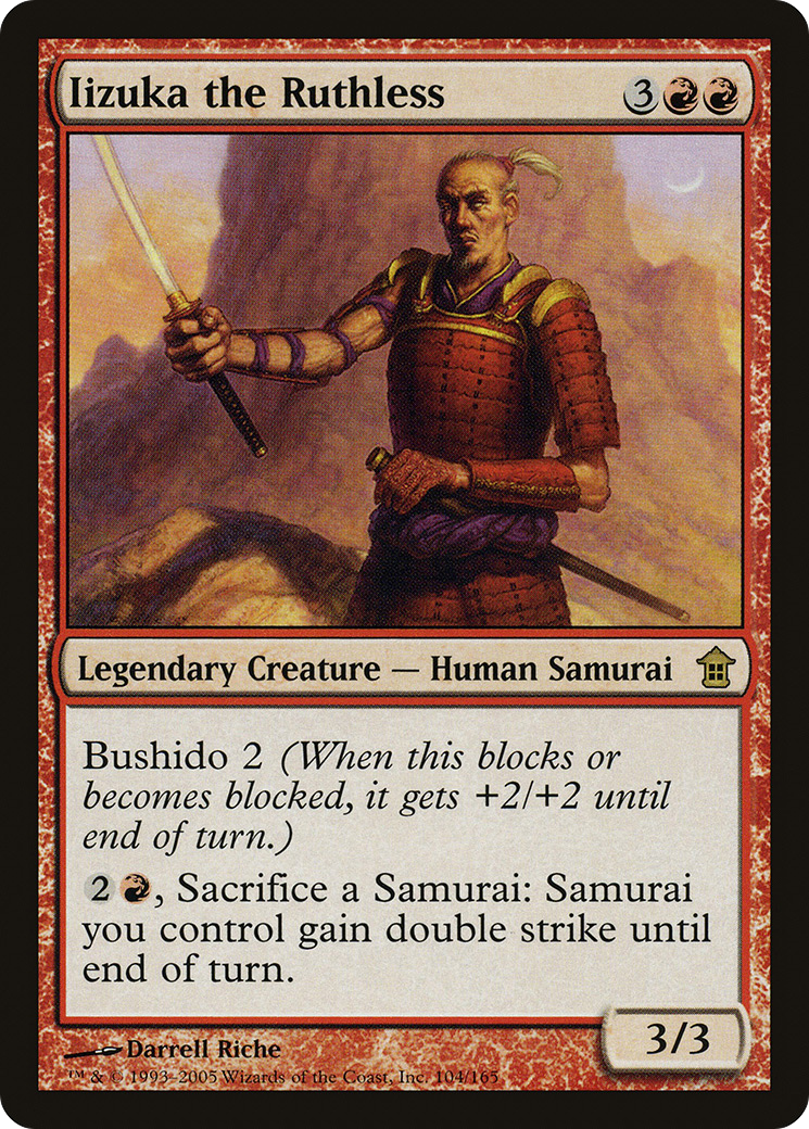 Image of Iizuka the Ruthless [Saviors of Kamigawa]