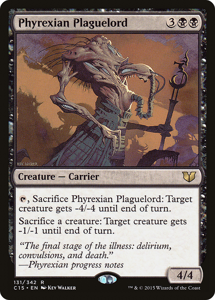Image of Phyrexian Plaguelord [Commander 2015]