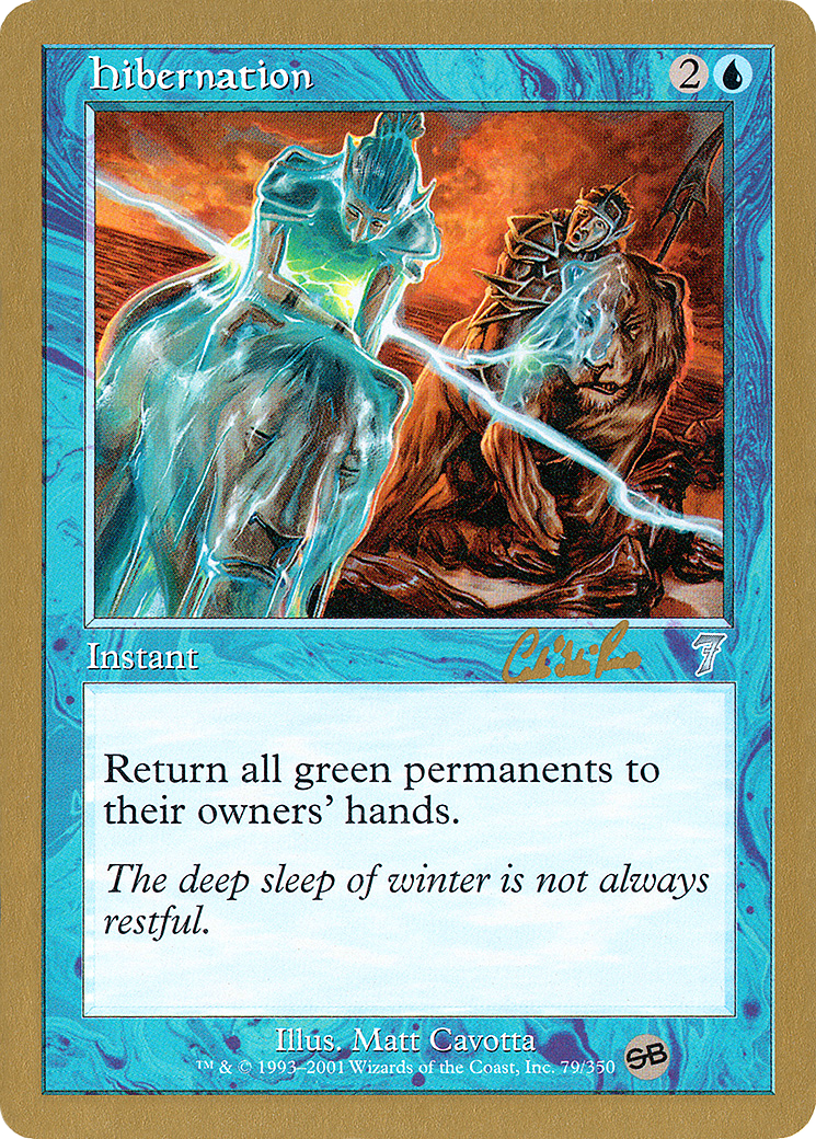 Image of Hibernation (Carlos Romao) (SB) [World Championship Decks 2002]