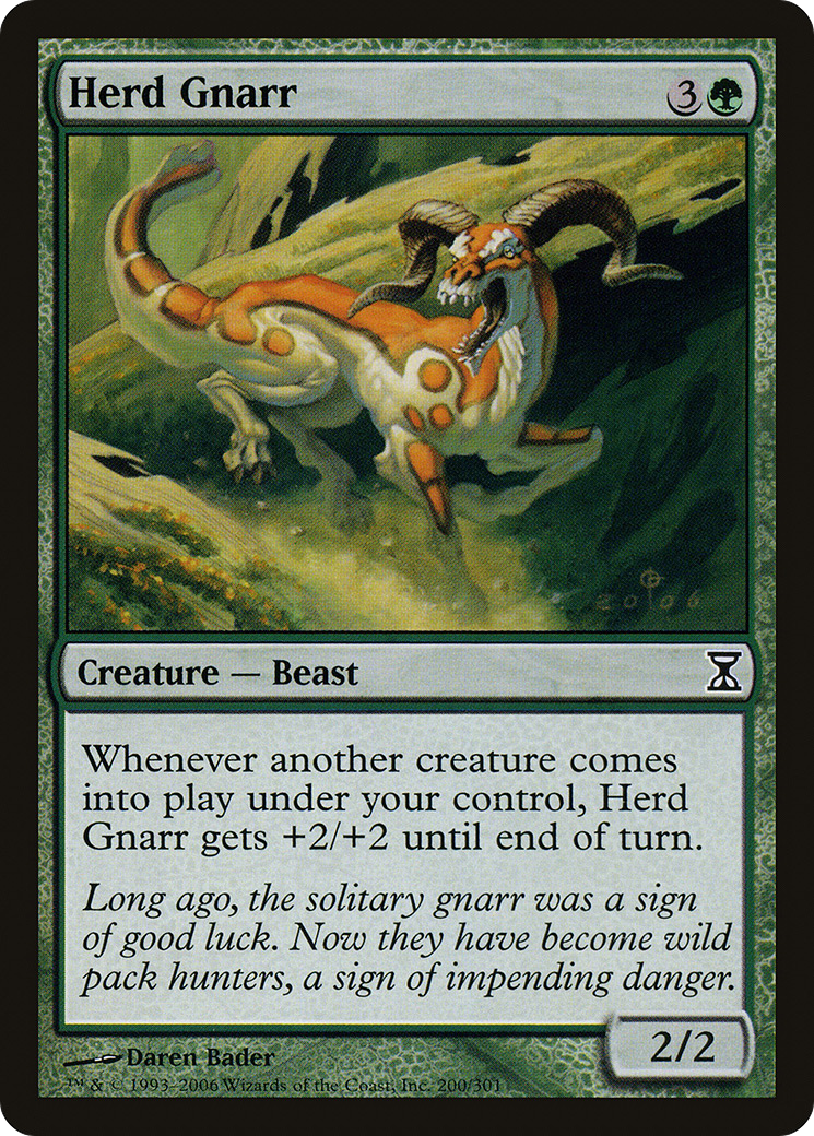 Image of Herd Gnarr [Time Spiral]