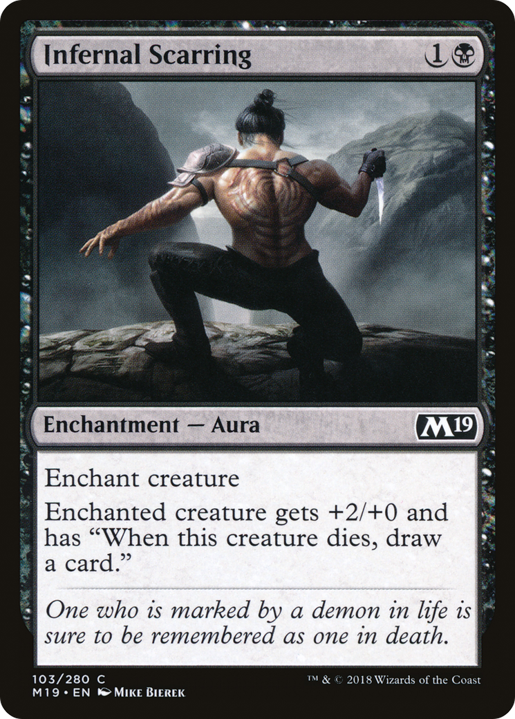 Image of Infernal Scarring [Core Set 2019]