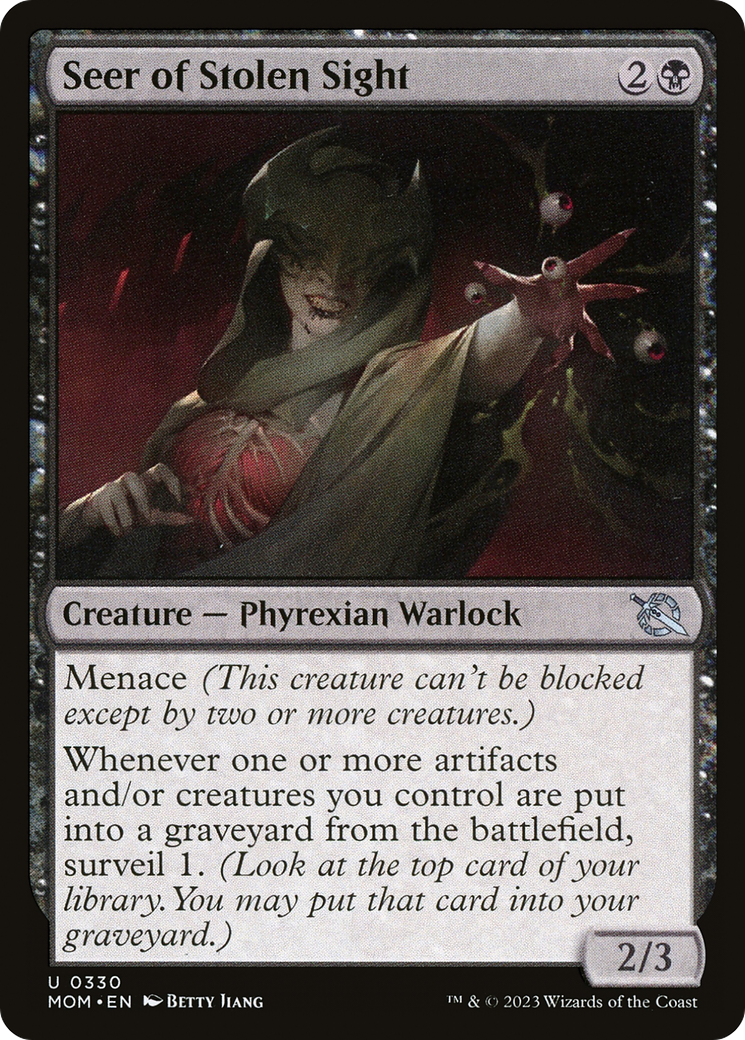 Image of Seer of Stolen Sight [March of the Machine]
