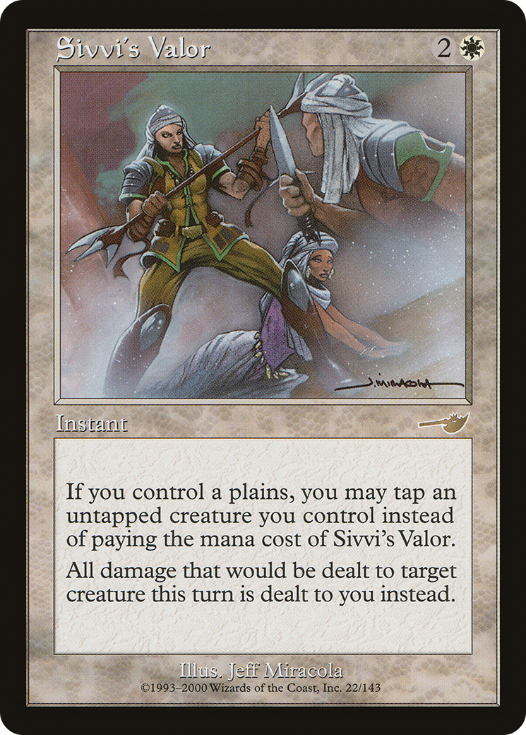 Image of Sivvi's Valor [Nemesis]