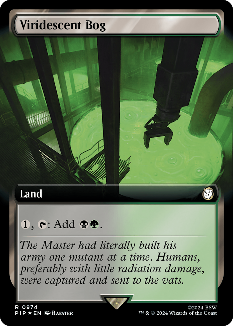 Image of Viridescent Bog (Extended Art) (Surge Foil) [Fallout]