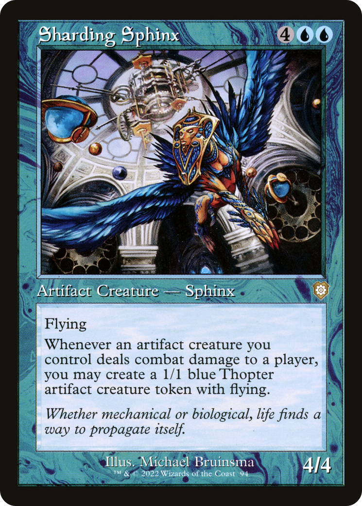 Image of Sharding Sphinx (Retro) [The Brothers' War Commander]