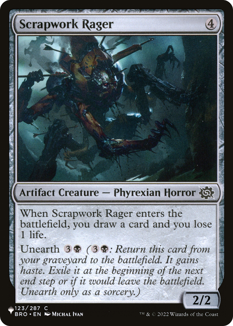 Image of Scrapwork Rager [The List]