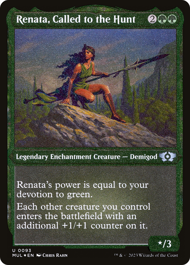 Image of Renata, Called to the Hunt (Foil Etched) [Multiverse Legends]