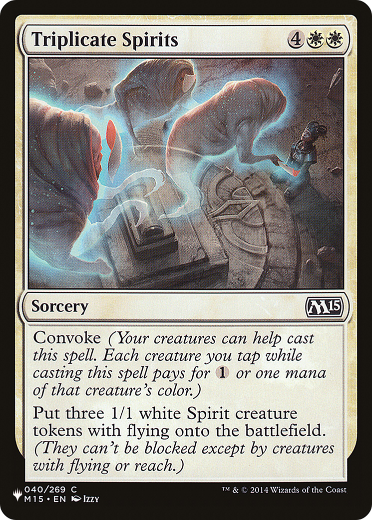 Image of Triplicate Spirits [The List]
