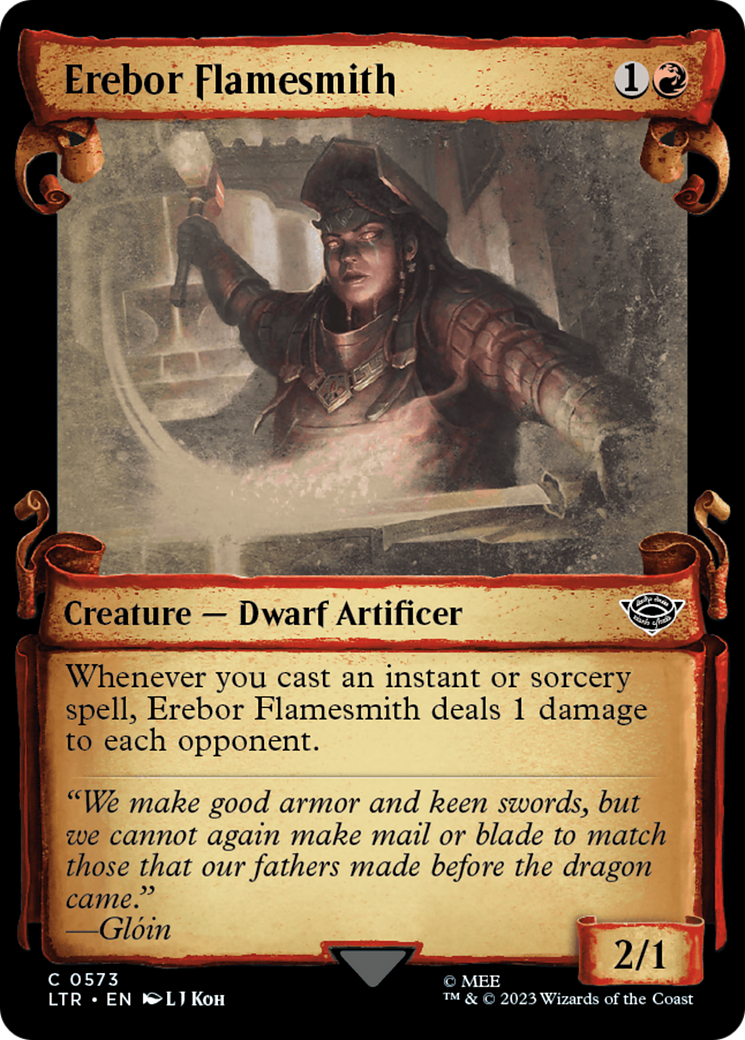 Image of Erebor Flamesmith [The Lord of the Rings: Tales of Middle-Earth Showcase Scrolls]