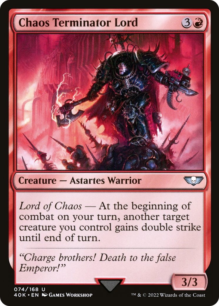 Image of Chaos Terminator Lord [Warhammer 40,000]