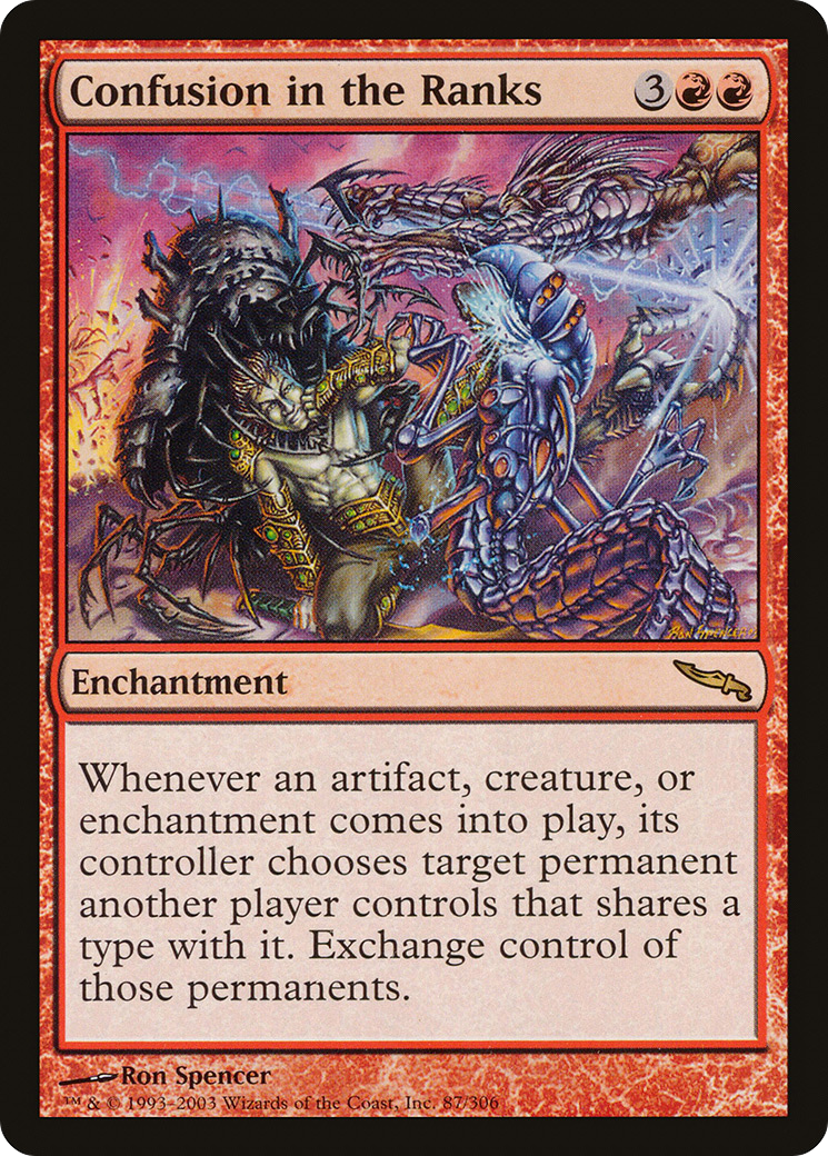 Image of Confusion in the Ranks [Mirrodin]