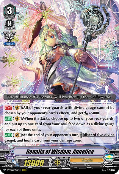 Image of Regalia of Wisdom, Angelica (V-SS08/015EN) [Clan Selection Plus Vol.2]