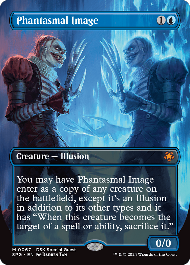 Image of Phantasmal Image (Borderless) [Duskmourn: House of Horror Special Guests]