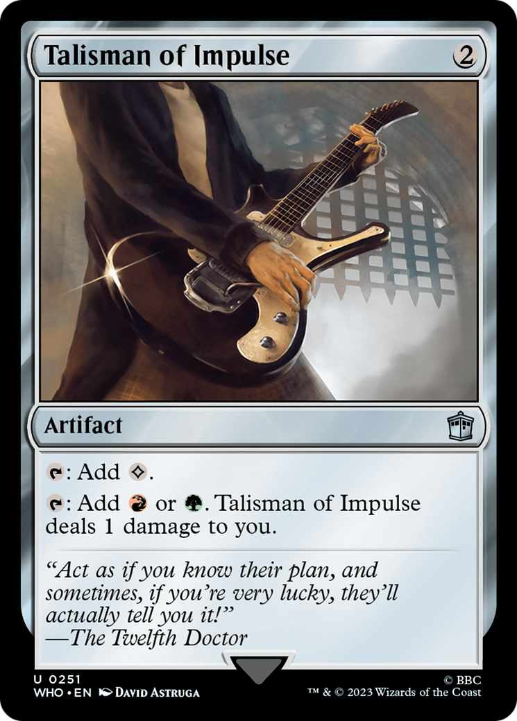 Image of Talisman of Impulse [Doctor Who]