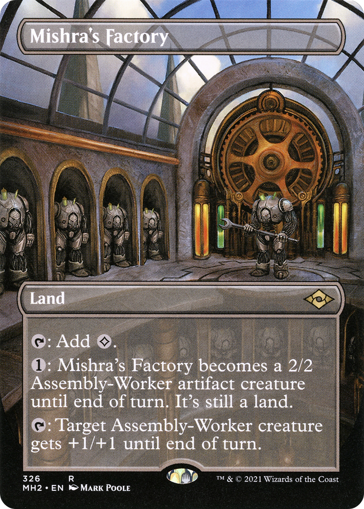 Image of Mishra's Factory (Borderless Alternate Art) [Modern Horizons 2]