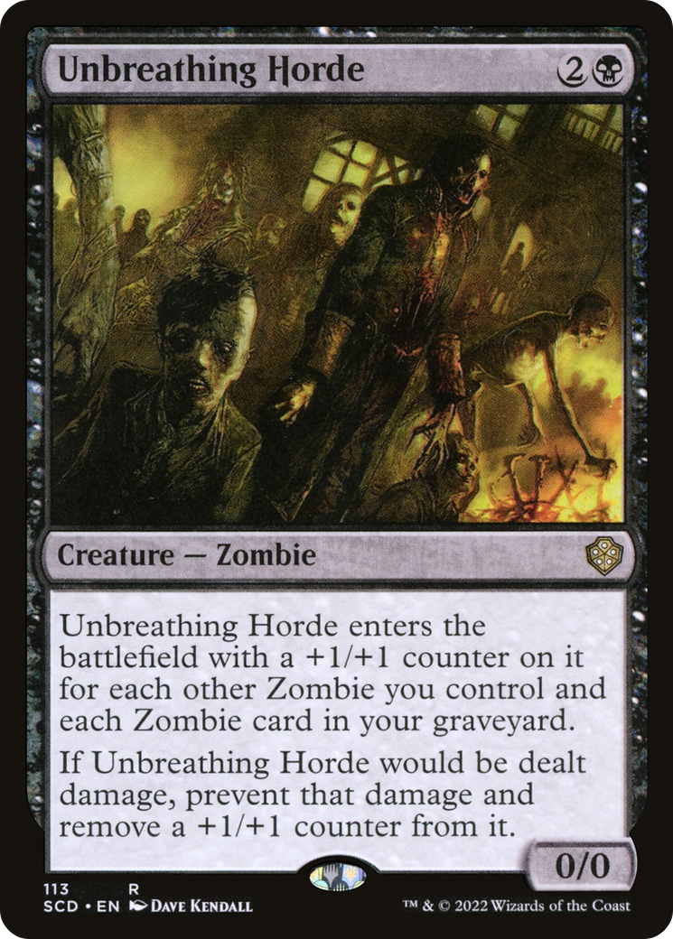 Image of Unbreathing Horde [Starter Commander Decks]