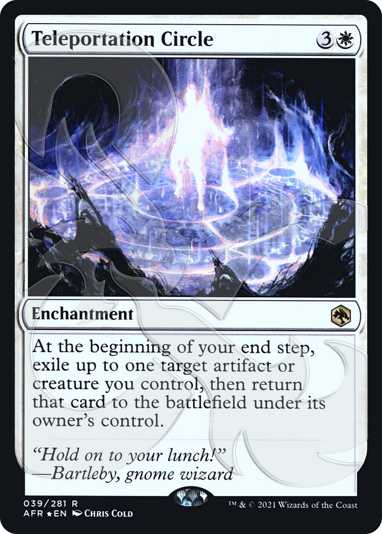 Image of Teleportation Circle (Ampersand Promo) [Dungeons & Dragons: Adventures in the Forgotten Realms Promos]