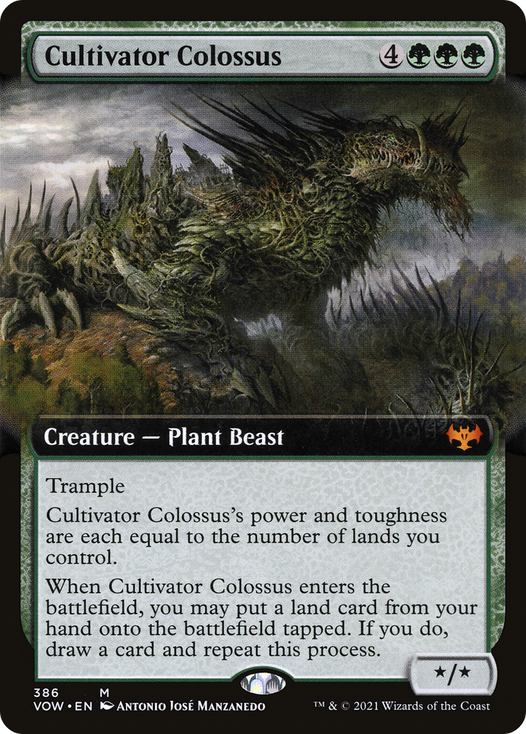 Image of Cultivator Colossus (Extended Art) [Innistrad: Crimson Vow]