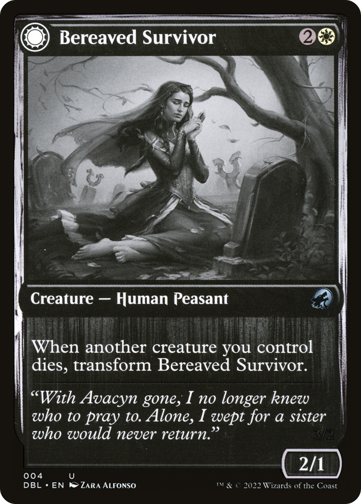 Image of Bereaved Survivor // Dauntless Avenger [Innistrad: Double Feature]