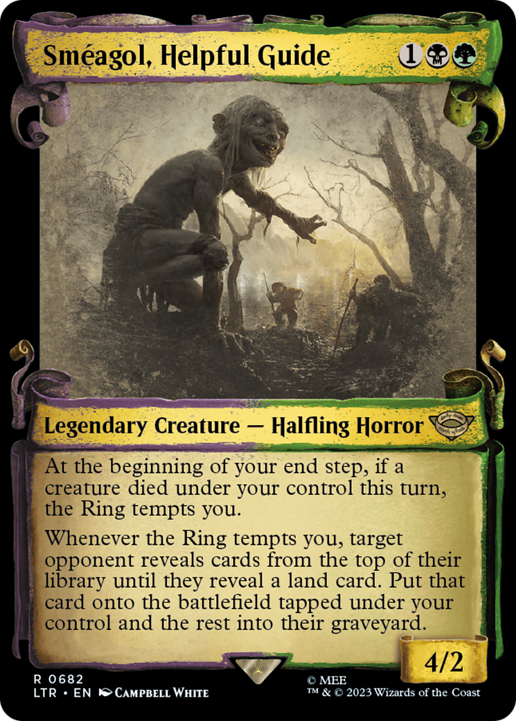 Image of Smeagol, Helpful Guide [The Lord of the Rings: Tales of Middle-Earth Showcase Scrolls]