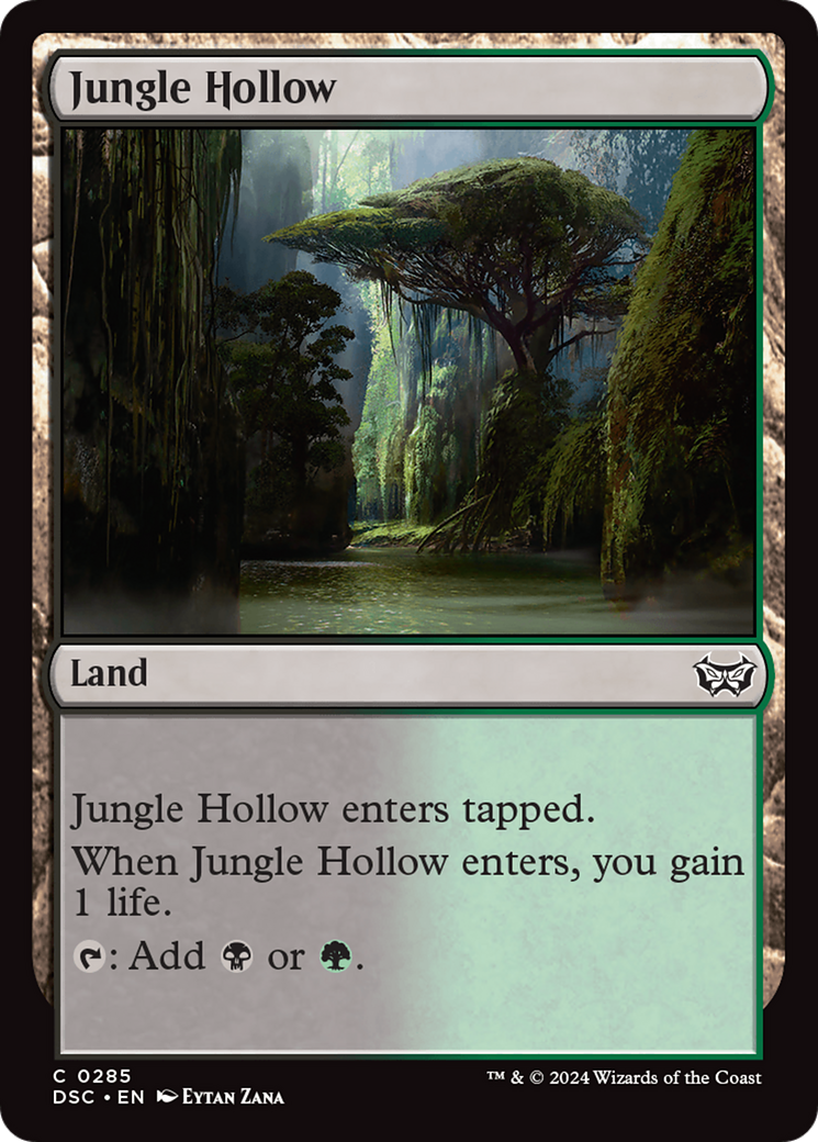 Image of Jungle Hollow [Duskmourn: House of Horror Commander]
