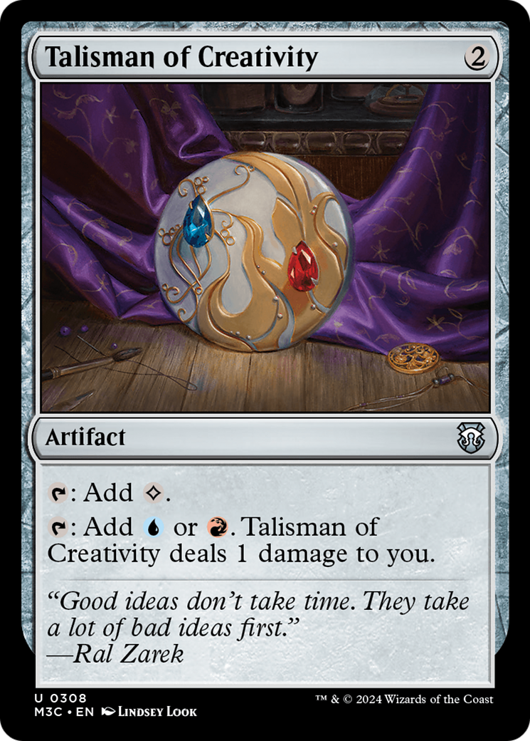 Image of Talisman of Creativity [Modern Horizons 3 Commander]