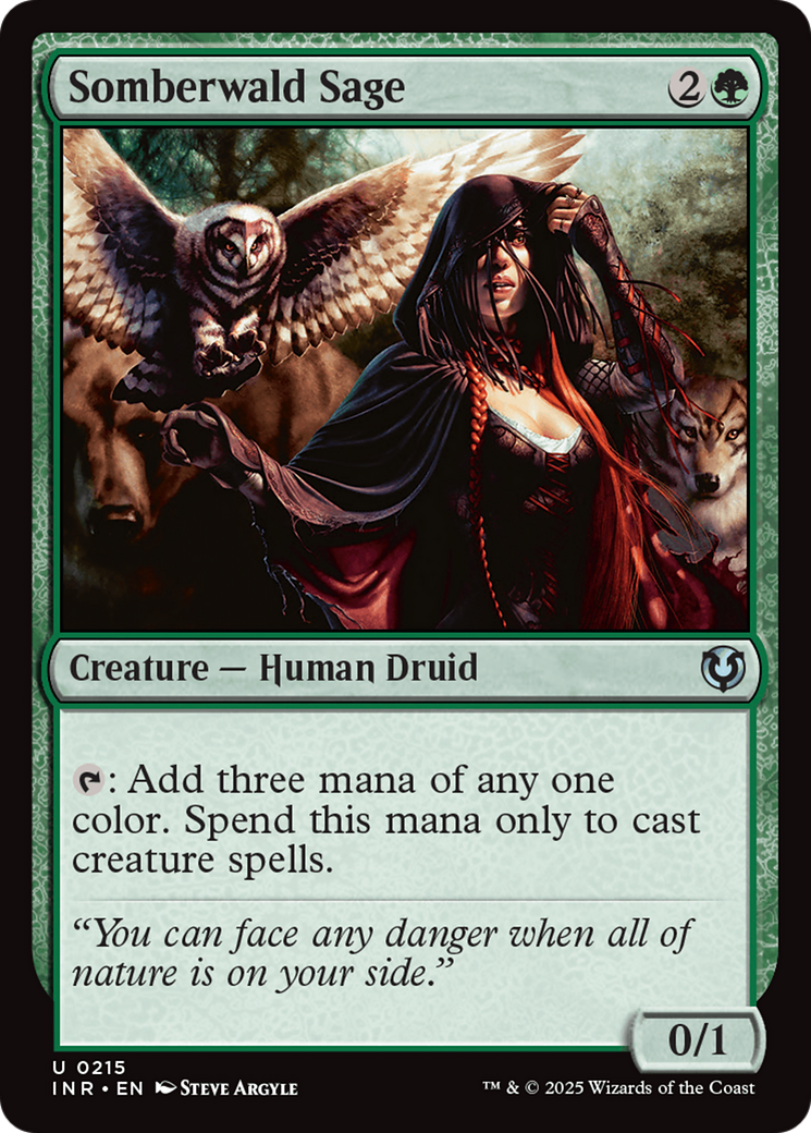 Image of Somberwald Sage [Innistrad Remastered]