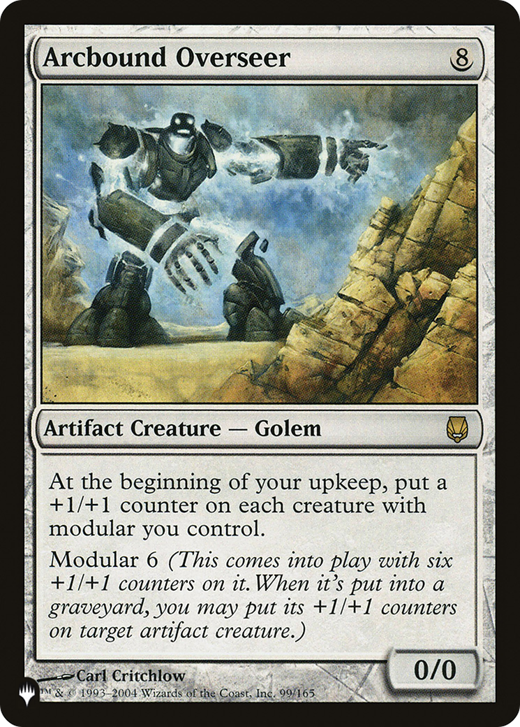 Image of Arcbound Overseer [The List]