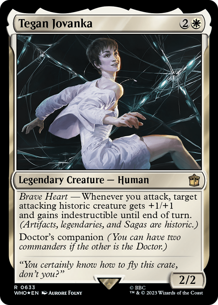 Image of Tegan Jovanka (Surge Foil) [Doctor Who]
