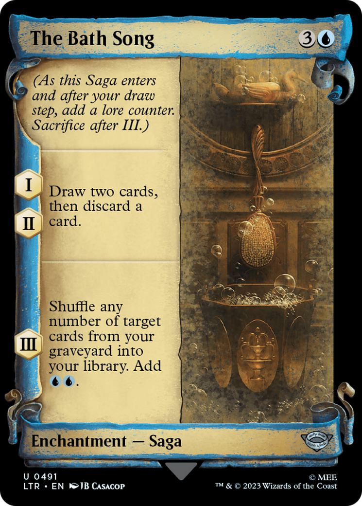 Image of The Bath Song [The Lord of the Rings: Tales of Middle-Earth Showcase Scrolls]