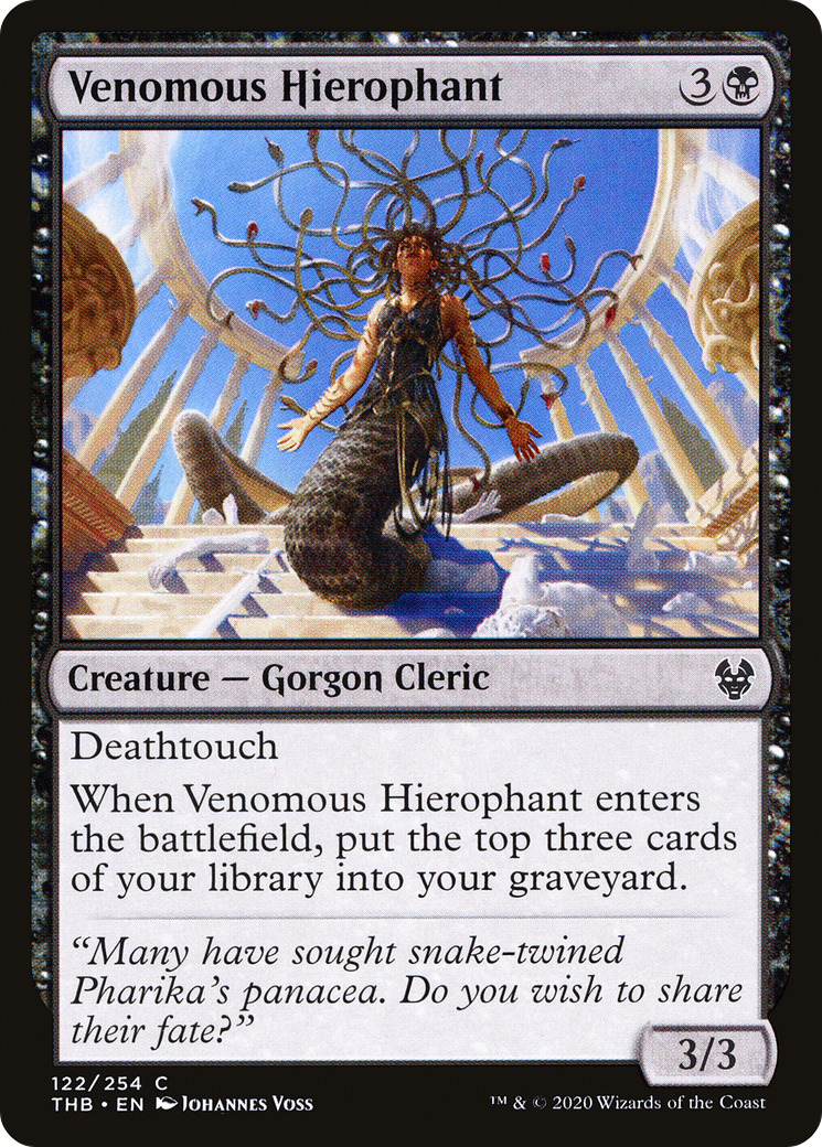 Image of Venomous Hierophant [Theros Beyond Death]
