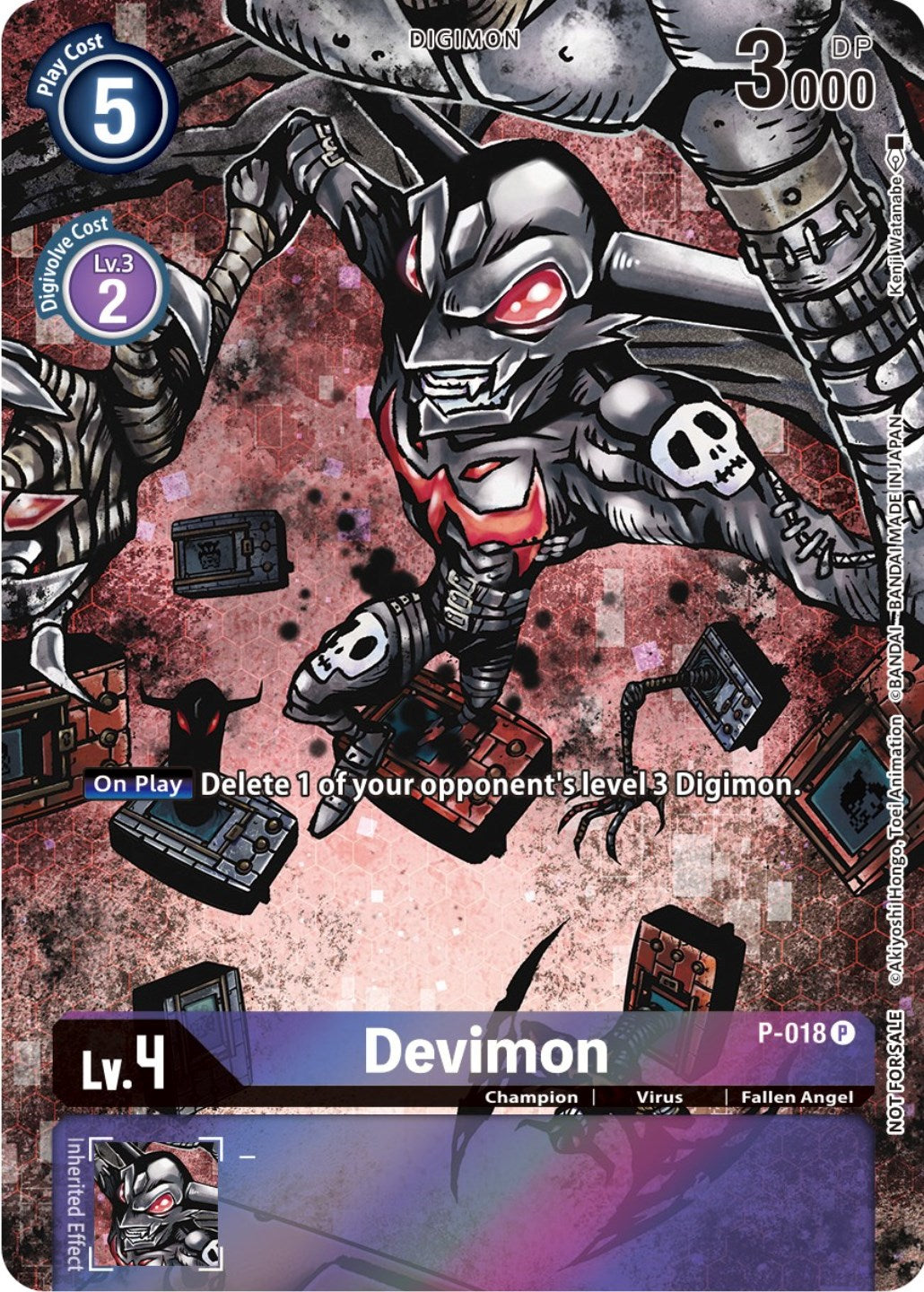 Image of Devimon [P-018] (25th Special Memorial Pack) [Promotional Cards]