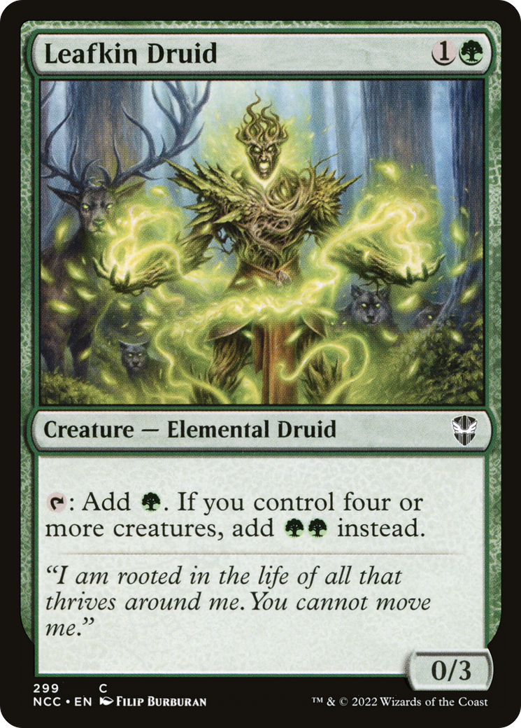 Image of Leafkin Druid [Streets of New Capenna Commander]