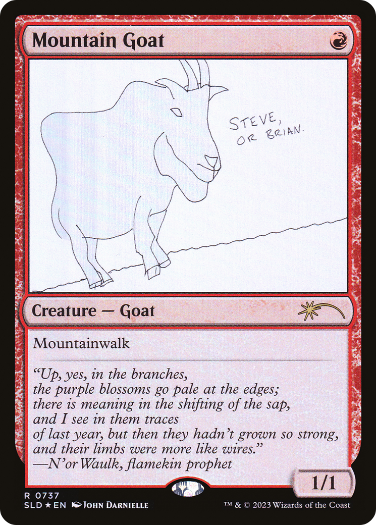 Image of Mountain Goat [Secret Lair Drop Series]