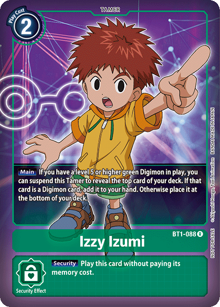 Image of Izzy Izumi [BT1-088] (Buy-A-Box Promo) [Release Special Booster Ver.1.0 Promos]