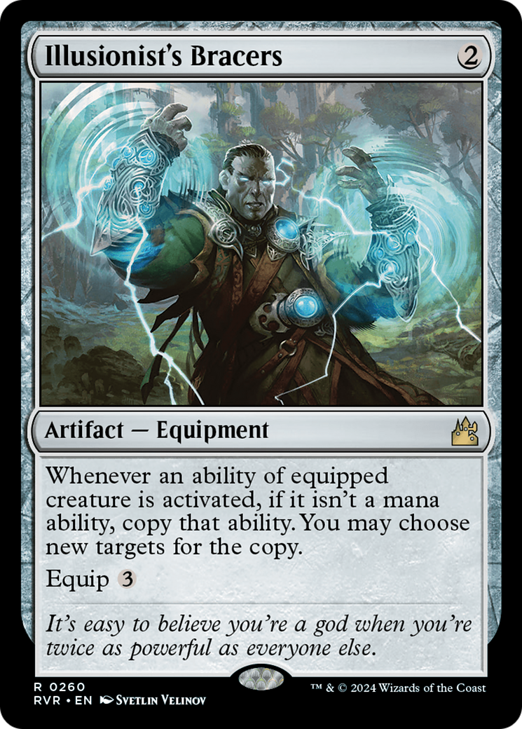 Image of Illusionist's Bracers [Ravnica Remastered]