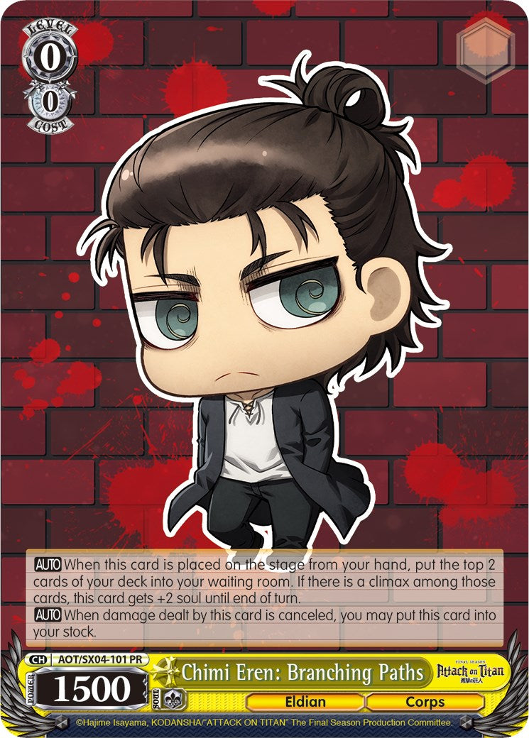 Image of Chimi Eren: Branching Paths (Foil) [Attack On Titan: Final Season]