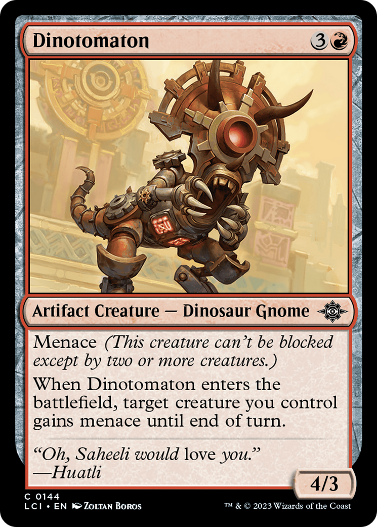 Image of Dinotomaton [The Lost Caverns of Ixalan]