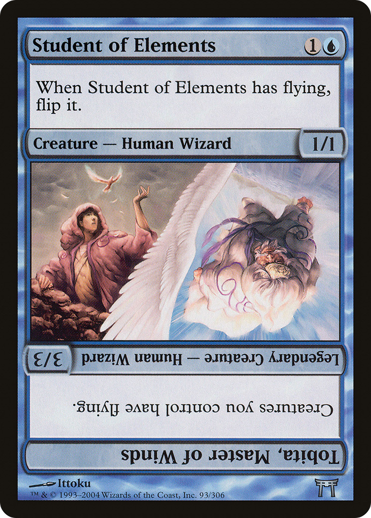 Image of Student of Elements // Tobita, Master of Winds [Champions of Kamigawa]