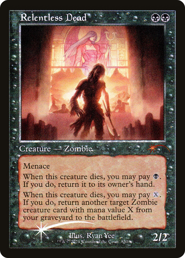 Image of Relentless Dead (Retro Frame) [Secret Lair Drop Series]