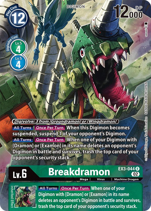 Image of Breakdramon [EX3-044] (Alternate Art) [Draconic Roar]