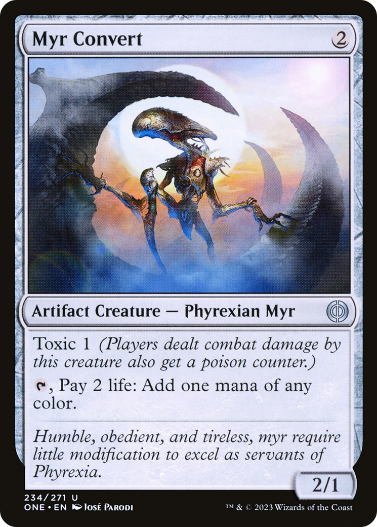Image of Myr Convert [Phyrexia: All Will Be One]