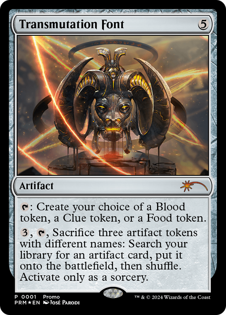 Image of Transmutation Font [Wizards Play Network 2024]
