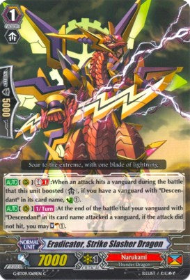 Image of Eradicator, Strike Slasher Dragon (G-BT09/069EN) [Divine Dragon Caper]