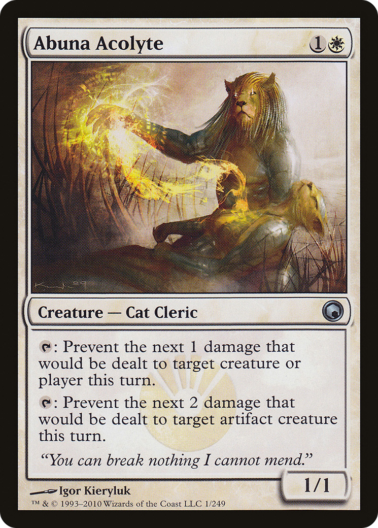 Image of Abuna Acolyte [Scars of Mirrodin]